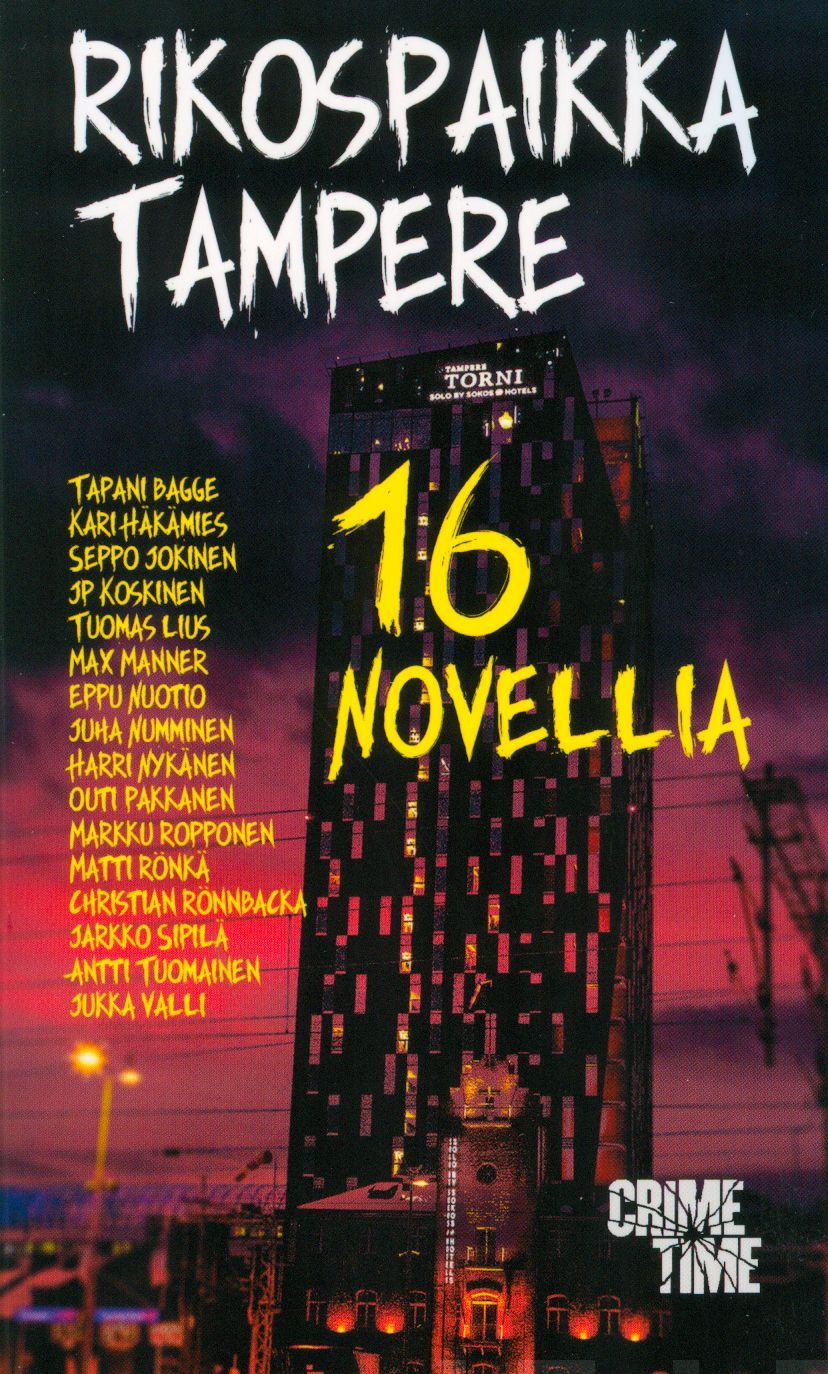 käytetty kirja Rikospaikka Tampere - 16 novellia