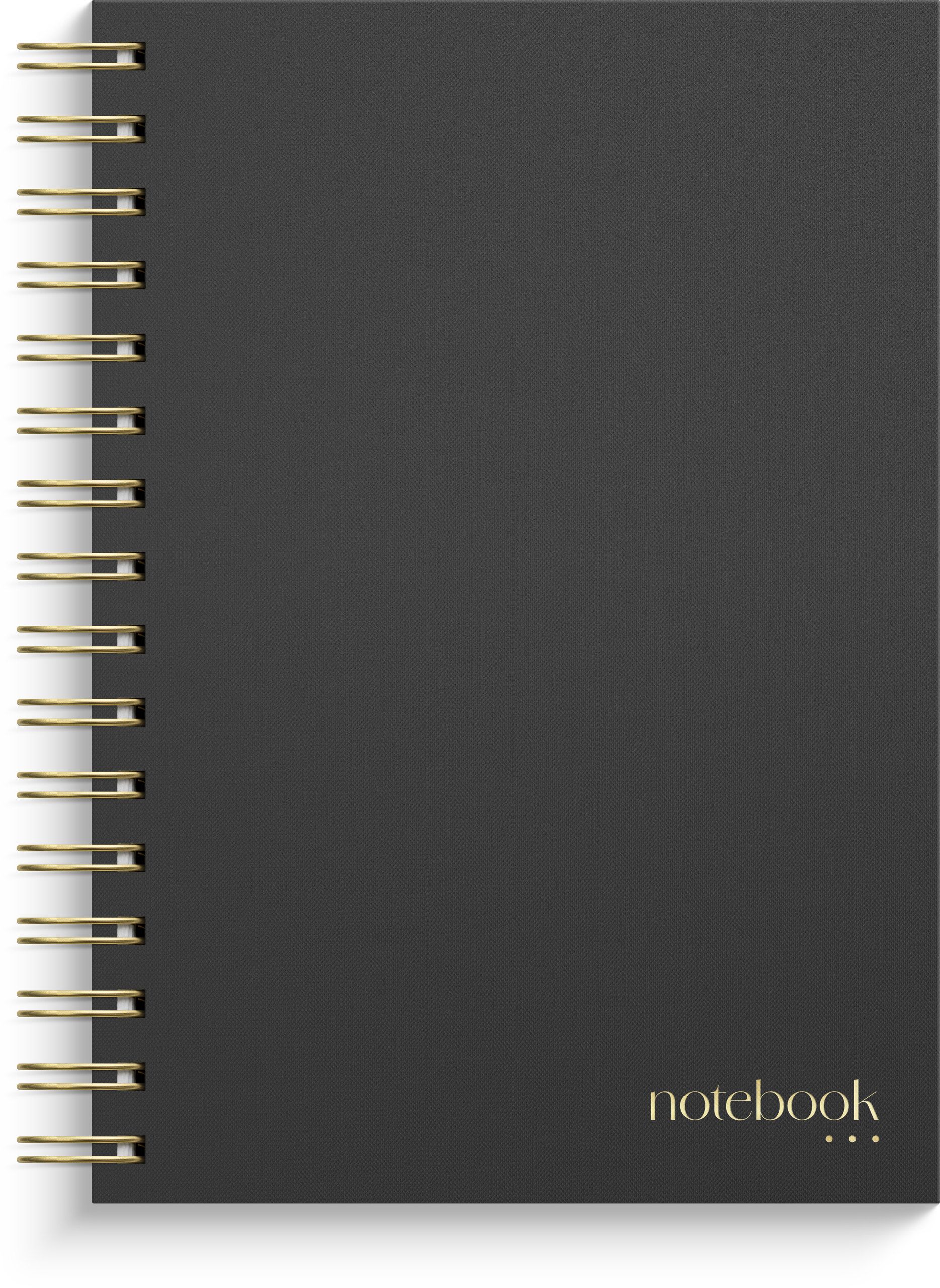 Notebook dotted A5 Black