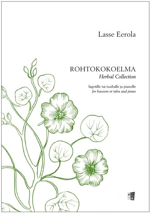 Rohtokokoelma (Herbal Collection) for bassoon or tuba and piano