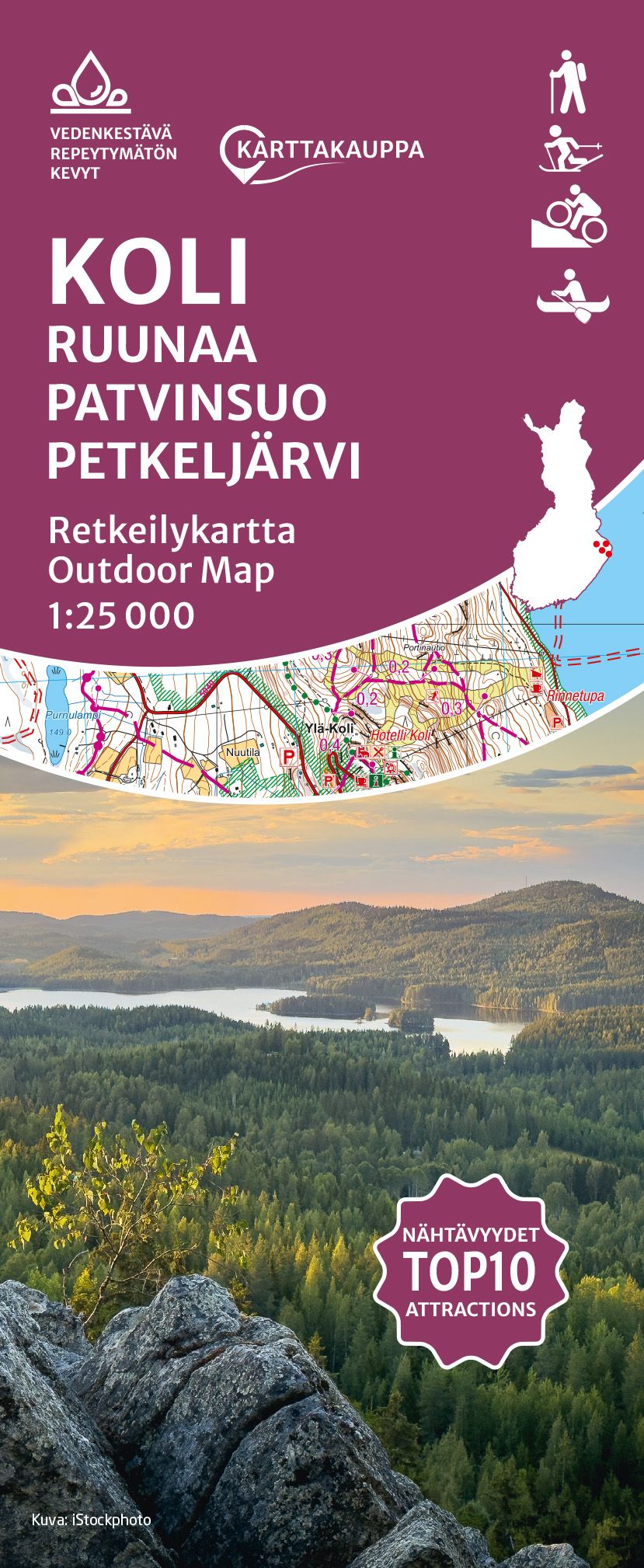 Koli Ruunaa Patvinsuo Petkeljärvi