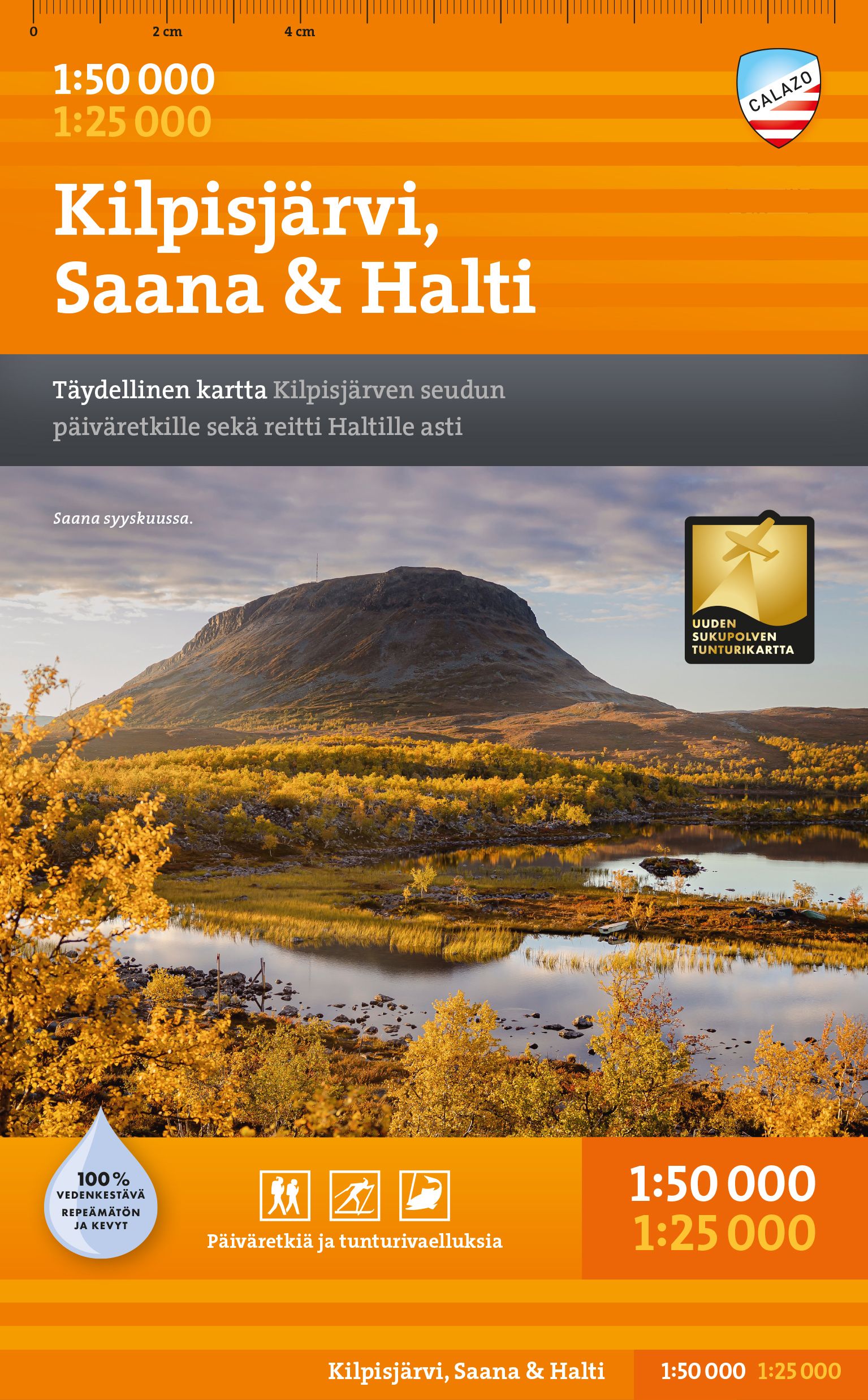 Kilpisjärvi, Saana & Halti 1:50 000/1:25 000