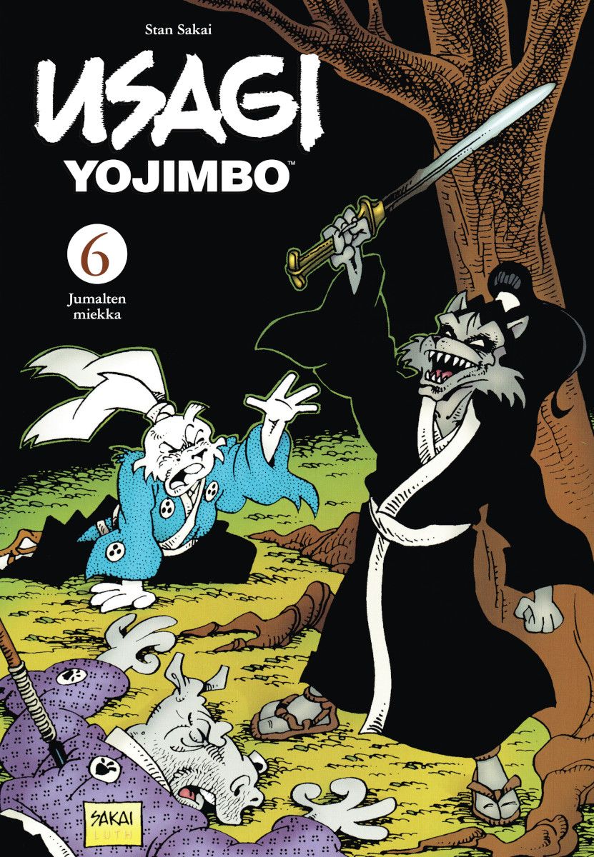 Stan Saka : Usagi Yojimbo 6 - Jumalten miekka