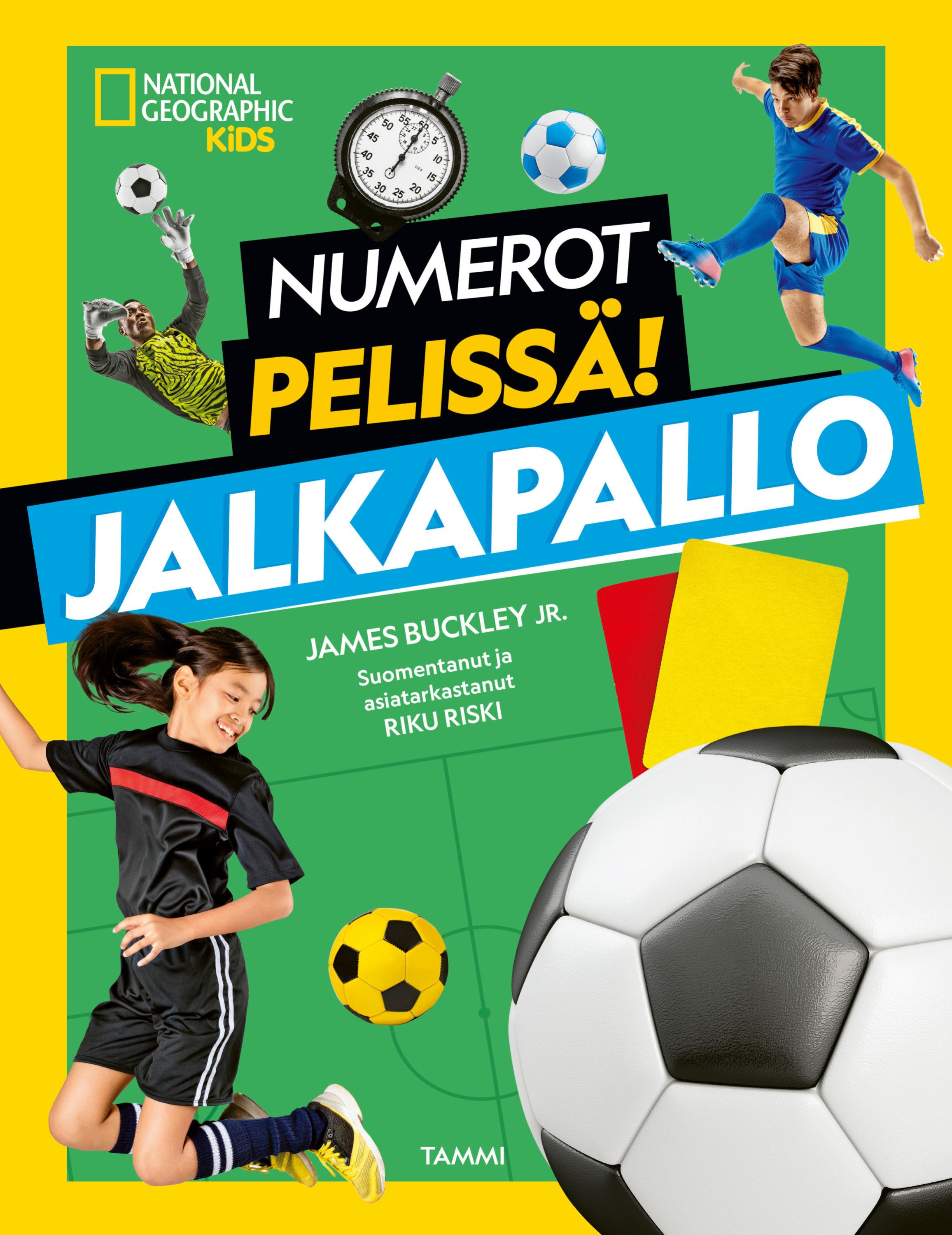 James Buckley Jr. : National Geographic. Numerot pelissä! Jalkapallo