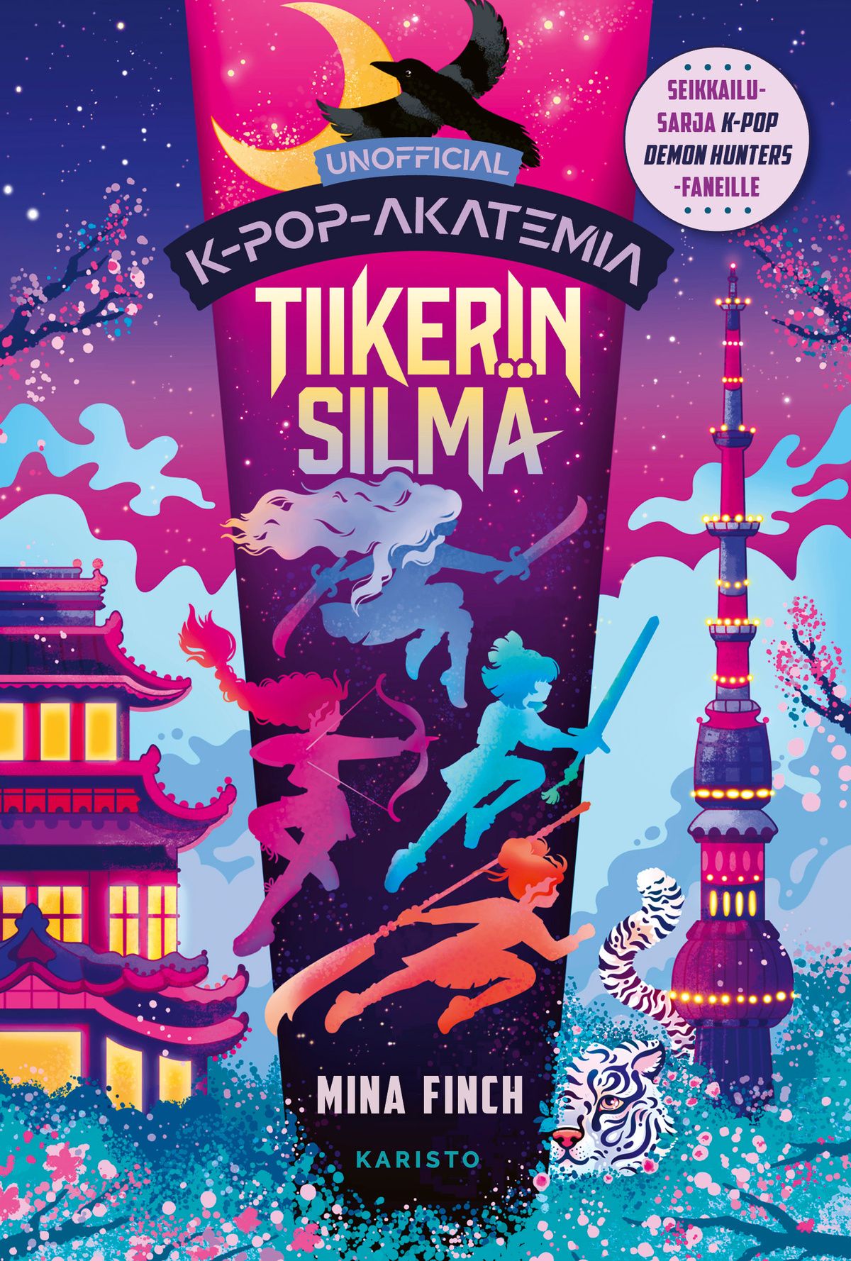 Mina Finch : K-pop-akatemia – Tiikerin silmä