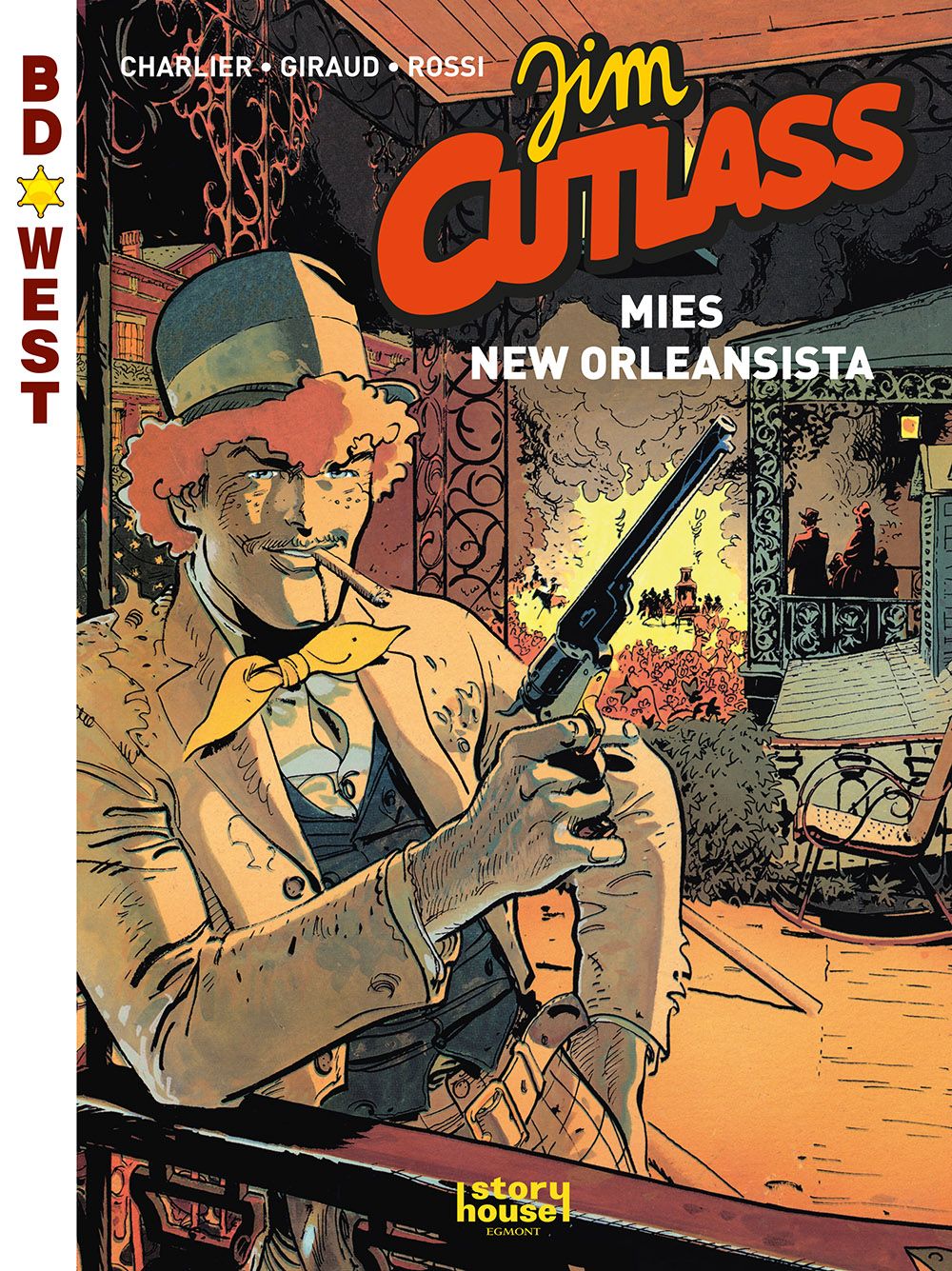 Jean-Michel Charlier & Jean Giraud : Jim Cutlass: Mies New Orleansista