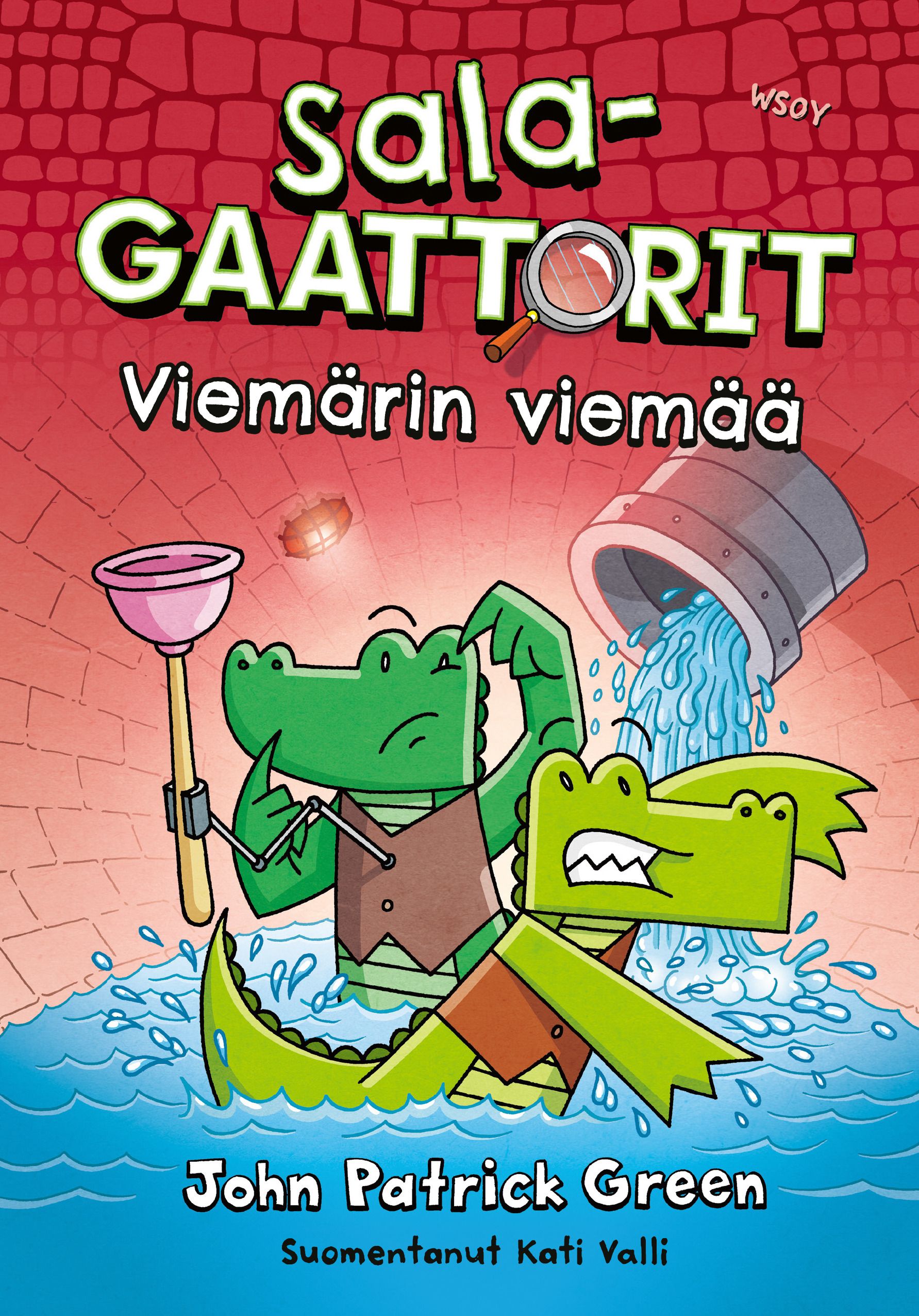 John Patrick Green : Salagaattorit: Viemärin viemää