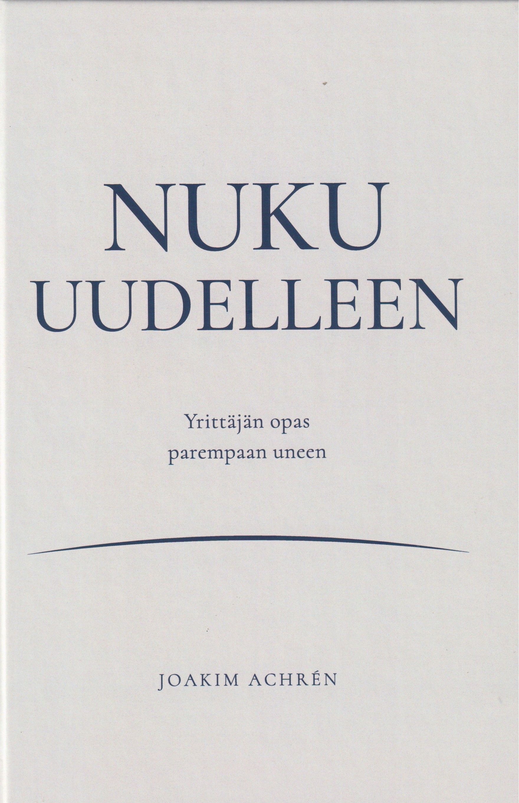 Joakim Achrén : Nuku uudelleen
